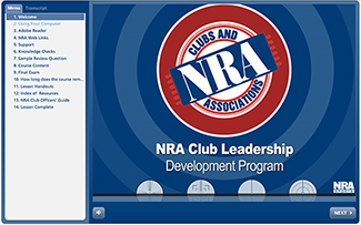 Screenshot from Online Course